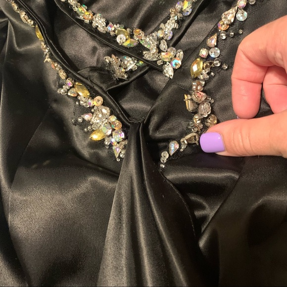 Xcite Prom - Prom Dress - Black - Sz: 2 - Picture 12 of 16